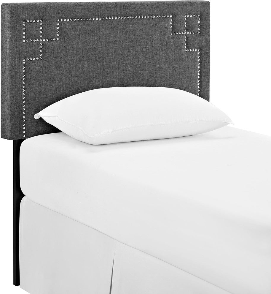 Josie Twin Upholstered Fabric Headboard