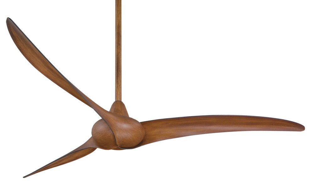 MinkaAire Wave 65 Wave 65" 3 Blade Indoor Ceiling Fan - Distressed Koa