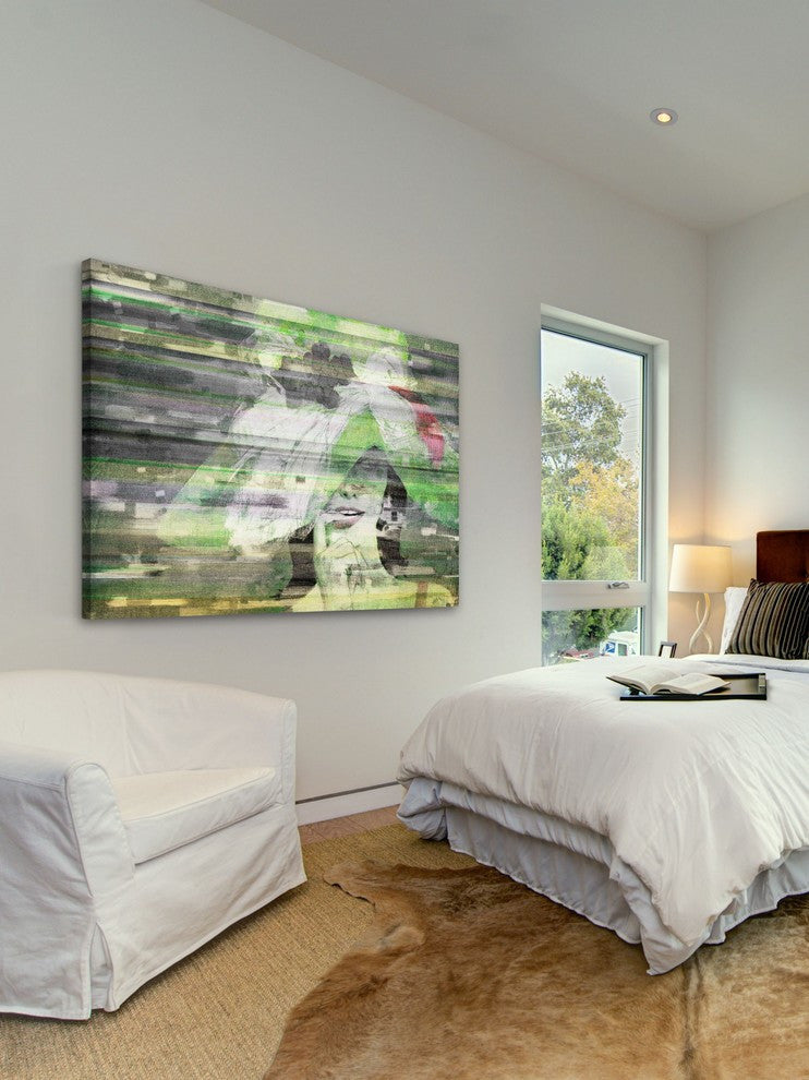 "Tempted" Print on Canvas Multi, 18"x12"