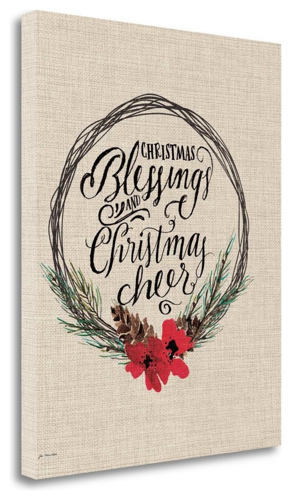 "Christmas Blessings" By Jo Moulton, Giclee Print on Gallery Wrap Canvas