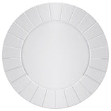 Bailey All-glass round mirror
