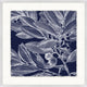 Transitional Leaf Composition On Navy 2, Giclee Reproduction Artwork