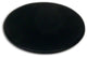 A1054, Classic, Black, Leatherette, Round, Coaster