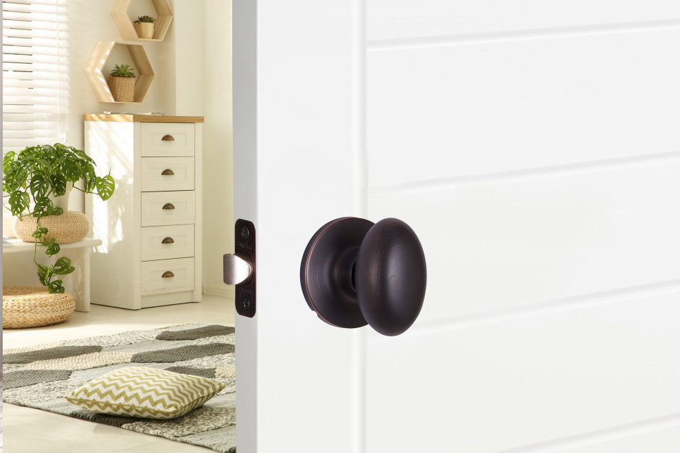 Contemporary Series Arapaho Passage Knob, Vintage Bronze