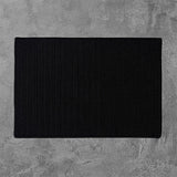 Colonial Mills Rug Simply Home Solid Black Runner, Rectangle