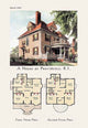 House at Providence, Rhode Island- Framed Paper Poster 20" x 30"