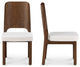 Kerr Dining Chair Walnut-Stained Ash Beige-Set of Two