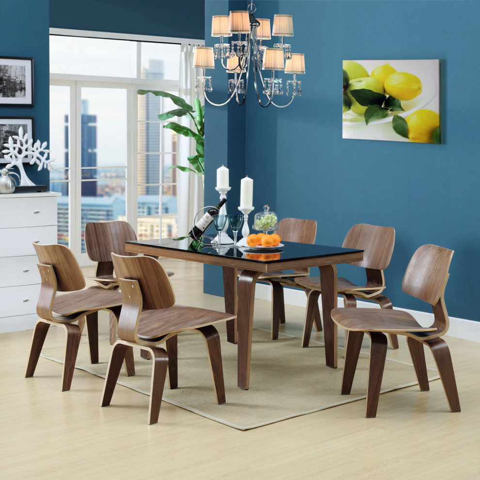 Walnut Fathom Dining Chairs Set of 2