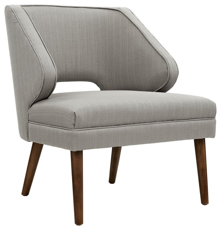 Modern Granite Dock Upholstered Fabric Armchair
