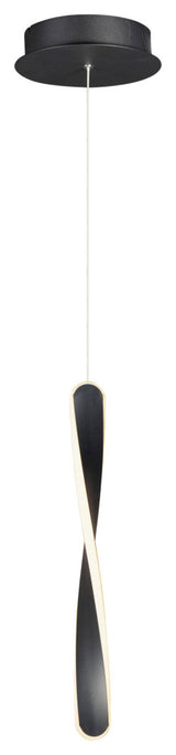 ET2 E24151 Pirouette 2"W LED Suspension Mini Pendant - Black