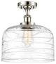 Innovations 916-1C-PN-G713-L 1-Light Semi-Flush Mount, Polished Nickel