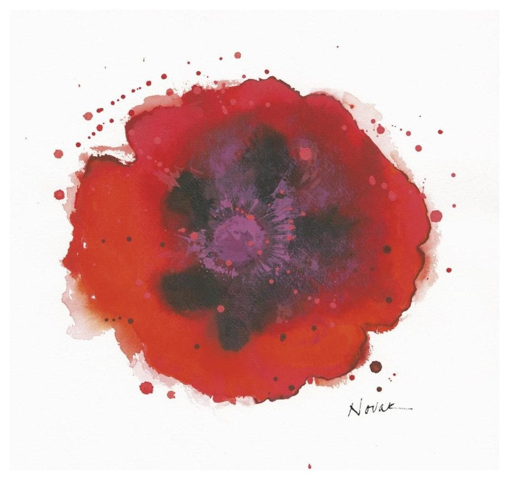 "Splash IV" Digital Paper Print by Shirley Novak, 38"x35"