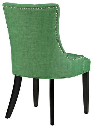 Green Regent Dining Side Chair Fabric Set of 2