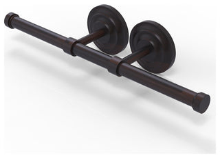 Que New Double Roll Toilet Tissue Holder, Venetian Bronze
