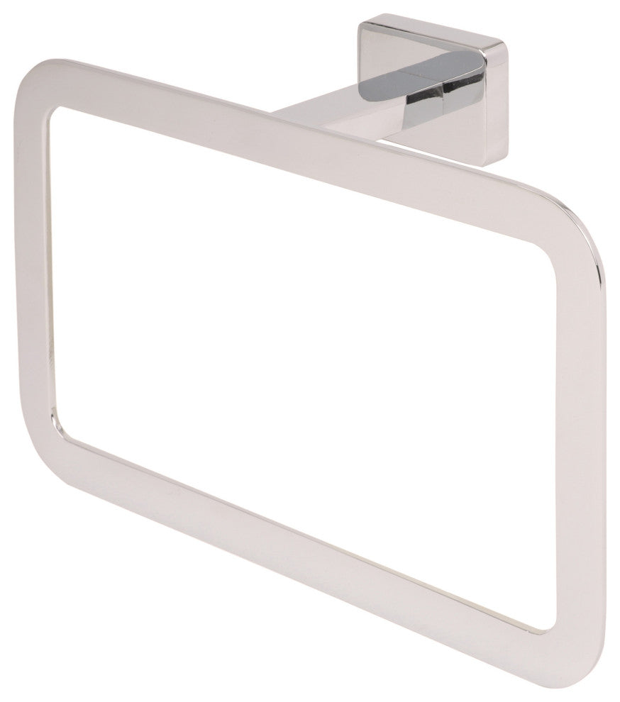 Chicago Series Polished Nickel Bathroom Towel Ring