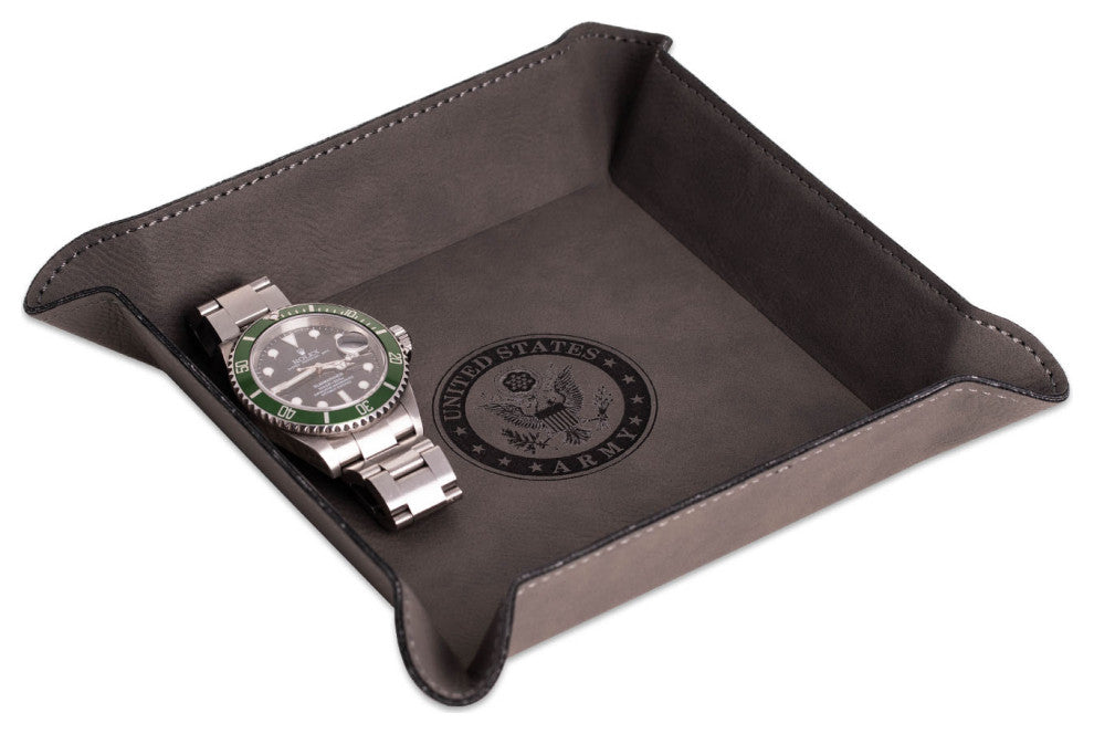 Black US Army Seal Multicompartment Padfolio/Portfolio