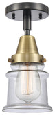 INNOVATIONS LIGHTING 447-1C-BAB-G182S-LED Small Canton Flush Mount
