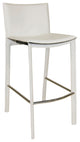 Modern Panca Counter Stool 26" White - White