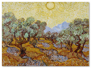 Vincent van Gogh 'Olive Trees 1889' Canvas Art, 19x14