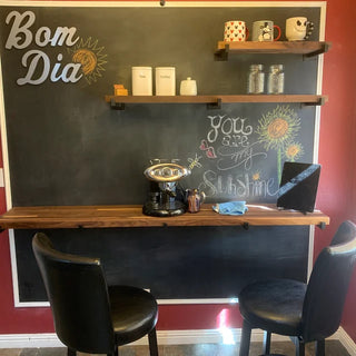 Sturdy 18" Deep Butcher Block Countertop, Walnut, 18" X 72"