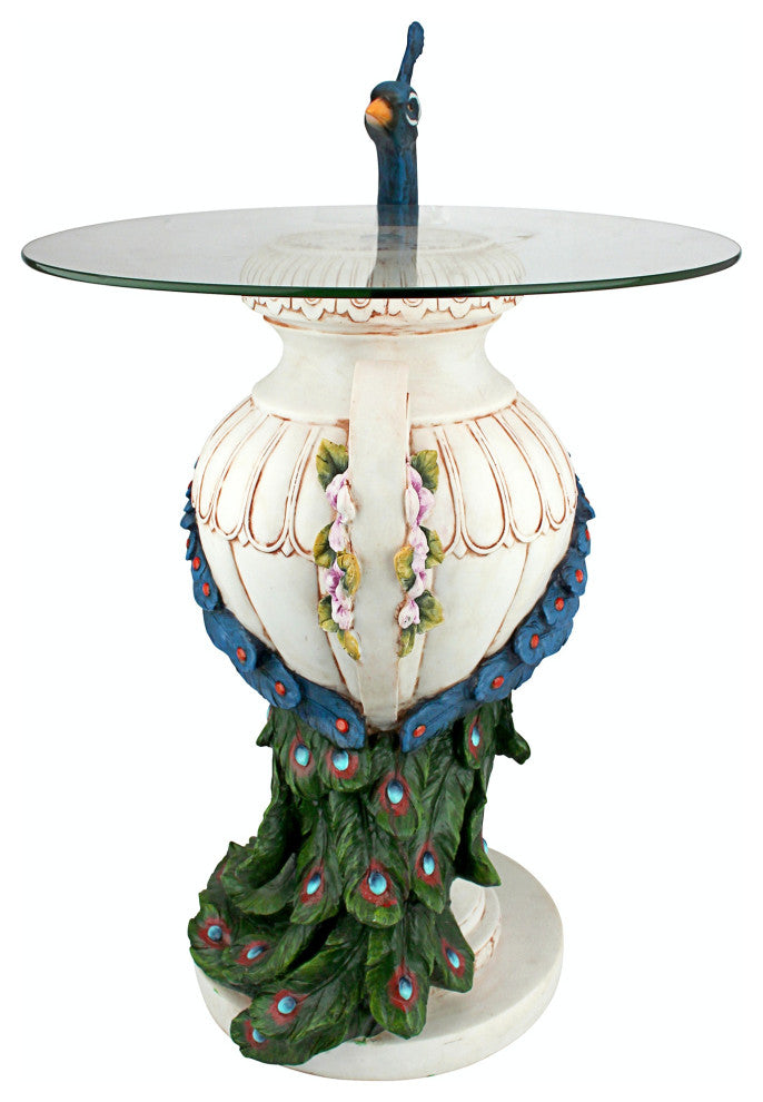 Staverden Castle Peacock Table