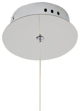 Clear Crystal Single Pendant LED Light
