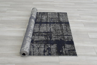 Allstar Rugs Modern and Contemporary Rectangular Accent Rug, Gray, 8'x10'
