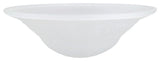 23121-01 Replacement Etched Alabaster Torchiere Lamp Glass(42mm) Shade
