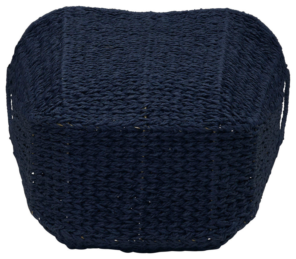 Paper Rope Basket With Handles