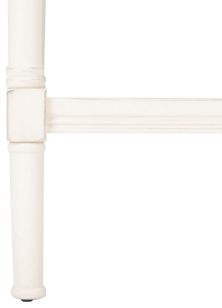 Safavieh Rafiki Square Accent Table, Distressed White