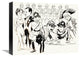 "Marx Brothers - Duck Soup - Drawings 01" Canvas Giclee, 16"x13"