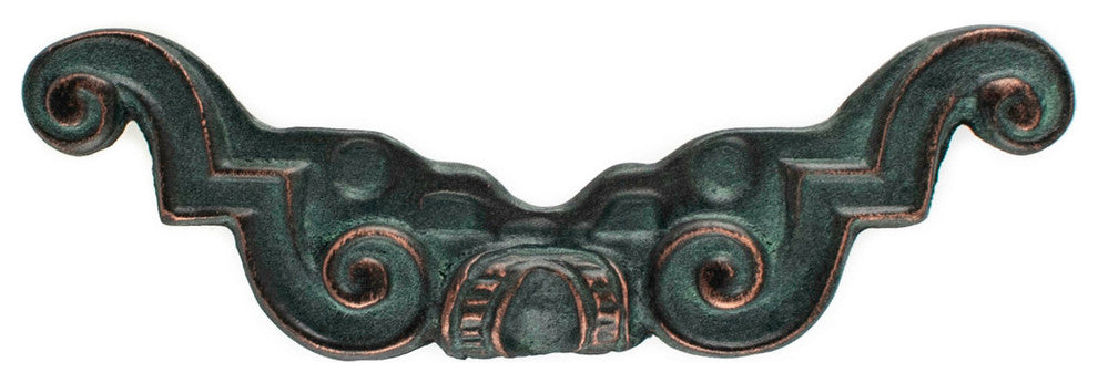 Ornate Pewter Cabinet Pull Hawk Hill Hardware, Verde