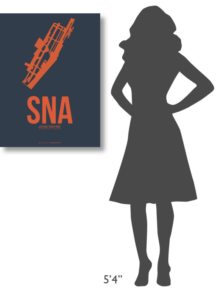 "SNA John Wayne Poster 1" Fine Art Print
