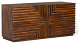 Maze Solid Wood Low Dresser
