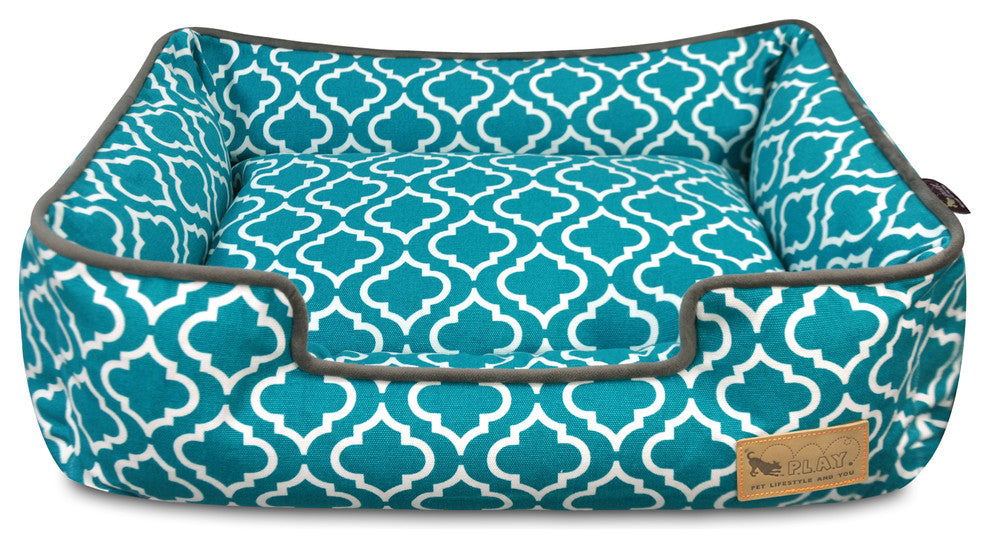 Lounge Bed Moroccan, Teal, Medium
