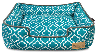 Lounge Bed Moroccan, Teal, Medium