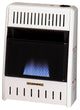 Ventless Blue Flame Propane Gas Wall Heater,10,000 BTU