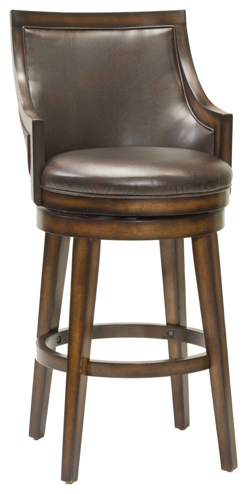 Hillsdale Lyman Swivel Stool, Barstool
