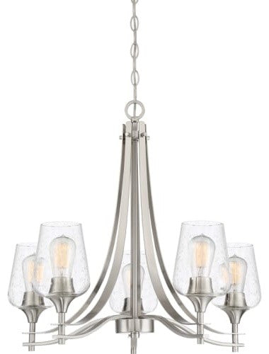 Quoizel Towne Five Light Chandelier TWE5005BN