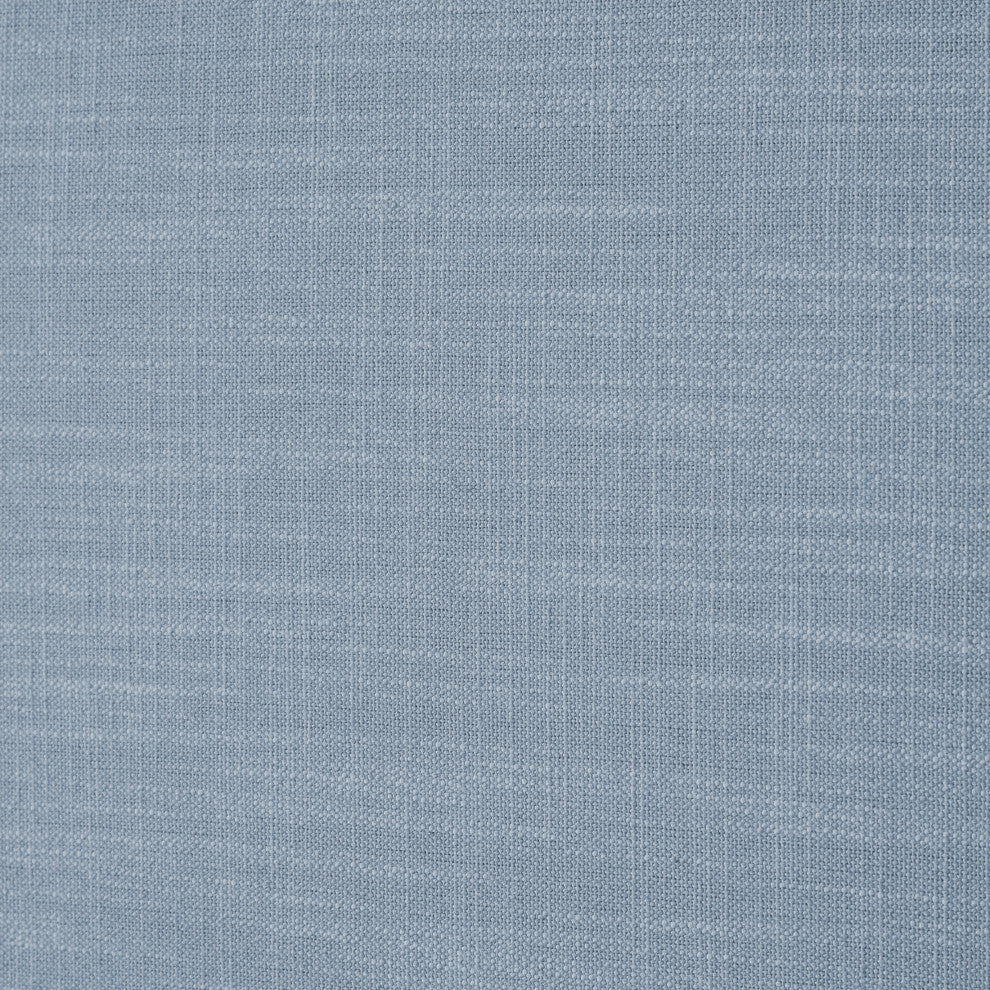Emerson Upholstered Bed, Sky Blue, Twin, Linen Textured Fabric