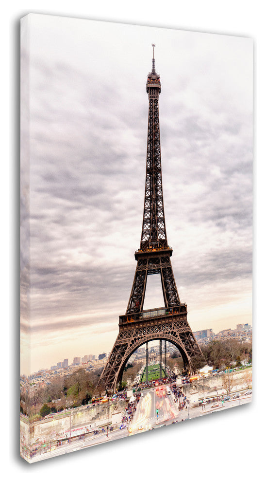 Philippe Hugonnard 'The Eiffel Tower' Canvas Art, 24"x16"
