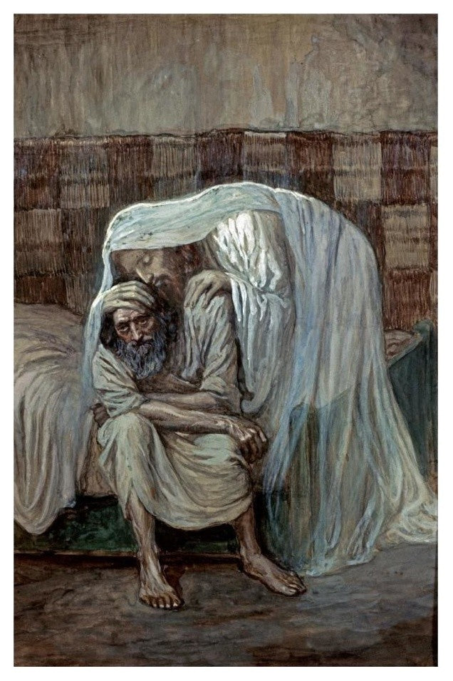 "God is Near the Afflicted" Digital Paper Print by James Tissot, 16"x24"