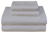 Abripedic Tencel Lyocell Sheet Set, 300 TC, White, Queen