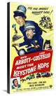 "Abbott & Costello - Keystone Kops" Canvas by Hollywood Photo Archive, 16x30"