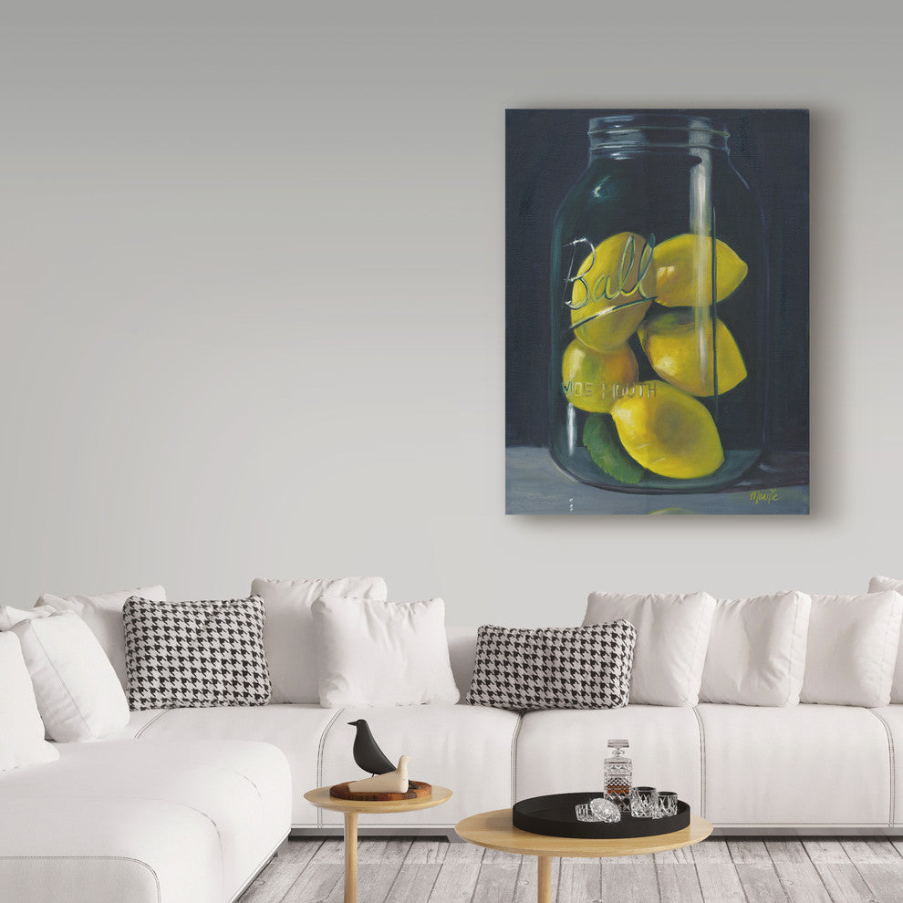 "Lemons" by Marnie Bourque, Canvas Art