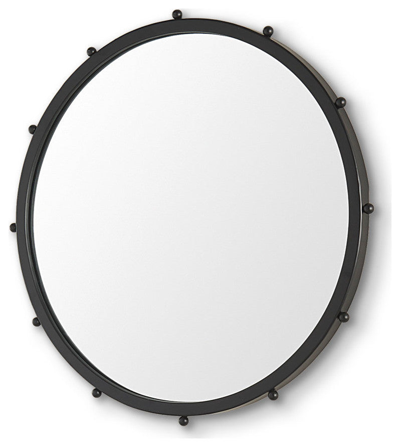 Elena I Small Black Wall Mirror