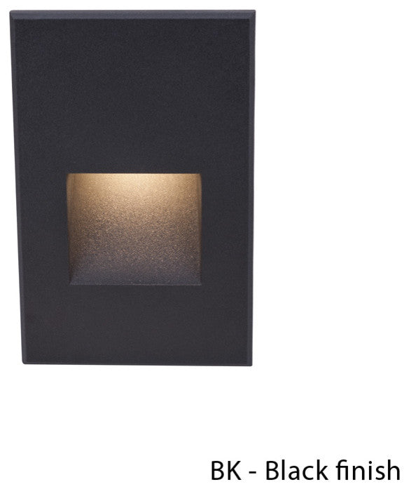 LEDme Vertical Step and Wall-Light 120V Blue, Black