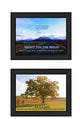 "Success" Collection By Trendy Decor4U, Printed Wall Art, Black Frame