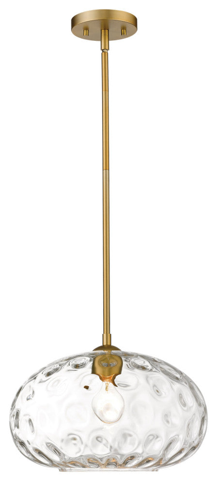 Z-Lite 490P14 Chloe 14"W Pendant - Brushed Nickel