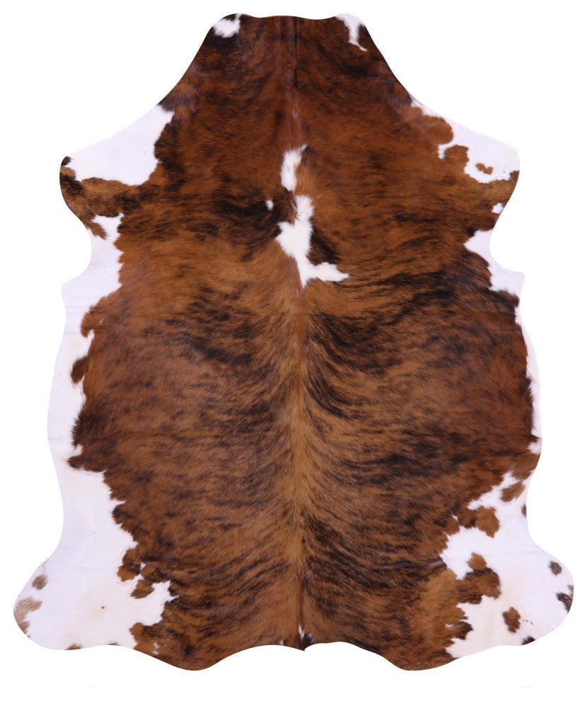 7' 1" X 6' 0" Natural Cowhide Rug C1526